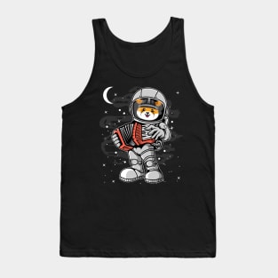 Astronaut Accordion Floki Inu Coin To The Moon Floki Army Crypto Token Cryptocurrency Blockchain Wallet Birthday Gift For Men Women Kids Tank Top